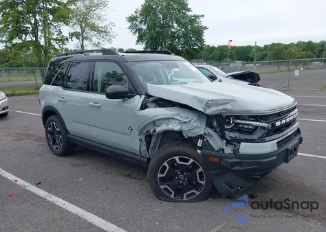 2021 Ford Bronco Sport Outer Banks from USA, damaged, VIN 3FMCR9C63MRA70522